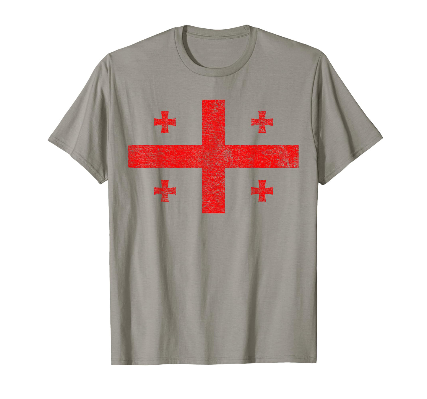 GEORGIA NATIONAL FLAG COUNTRY TBILISI COAT OF ARMS T-Shirt
