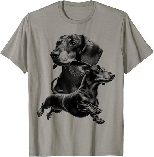 Proud Dachshund as a Cool Portrait T-Shirt