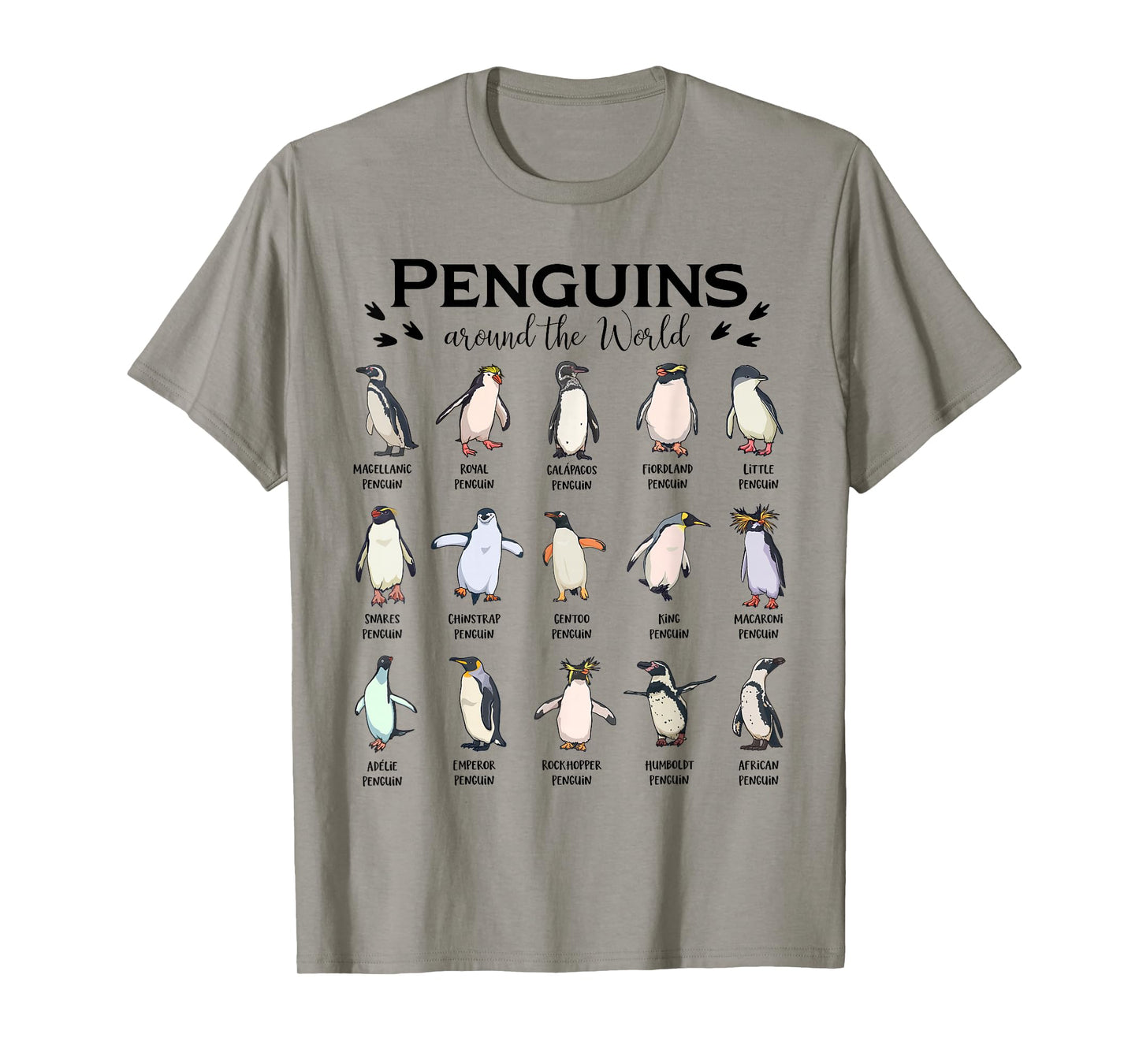 Penguin - Types of penguins T-Shirt