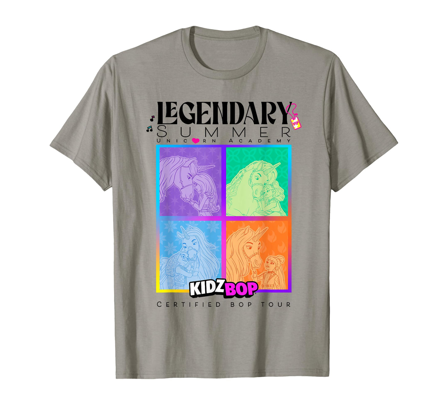 KIDZ BOP x Unicorn Academy Legendary Summer Tour T-Shirt