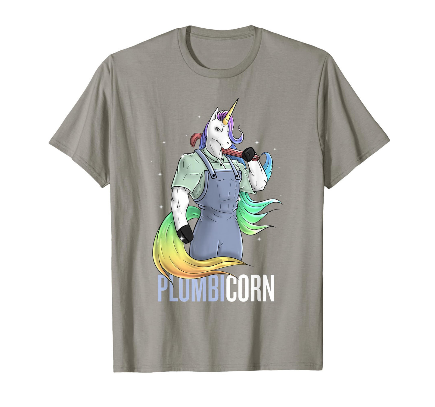Plumber Unicorn Plumbicorn Plumbing Pun Handyman Funny T-Shirt