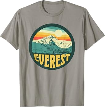 Mount Everest Himalayan Landmark - Vintage 80s Graphic T-Shirt