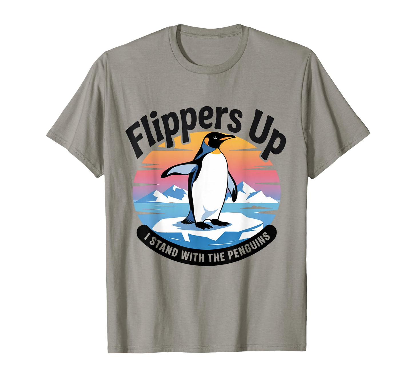 Funny Resist Penguins Protest Against Tariffs T-Shirt