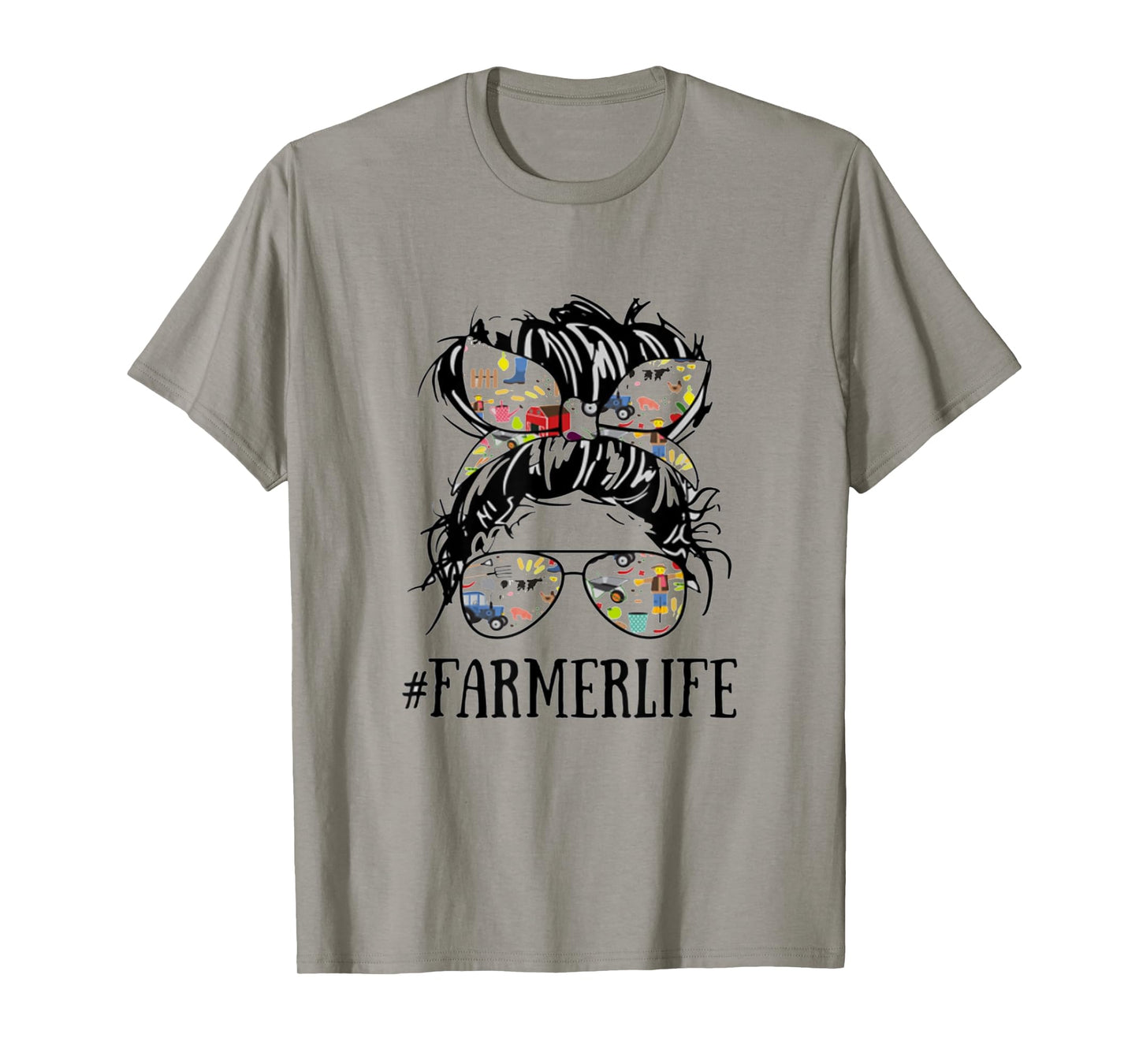 Farmers and Farming lovers gift Women's Farm Life Farmer Life For Farmer Girl Farming T-Shirt