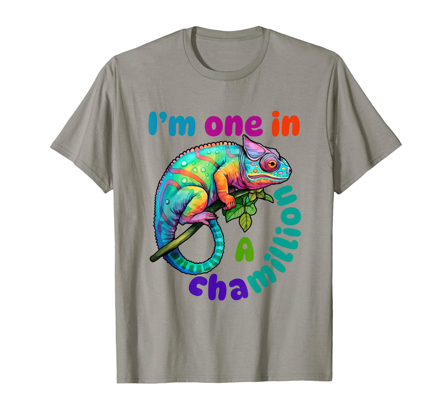 Chameleon Cute Lizard Saying Pun Kids Boys Toddlers T-Shirt