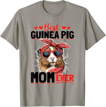 Funny Guinea Pig Pet Lover Rodent Animal Best Guinea Pig Mom T-Shirt