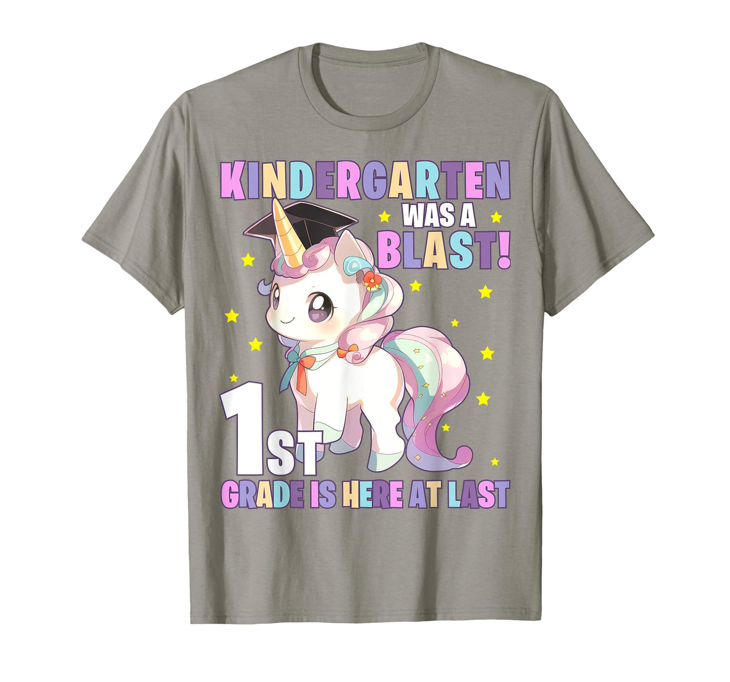 Kindergarten Graduation Unicorn Kindergarten Graduate Girls T-Shirt