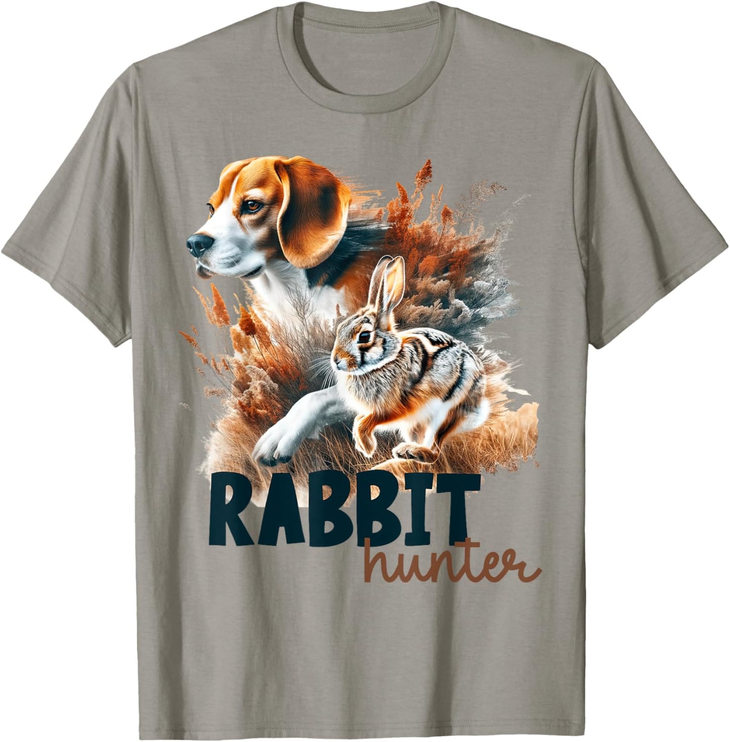 Beagle Dog Rabbit Hunter Rabbit Hunting Rabbiting Hunter Men Women Kids T-Shirt