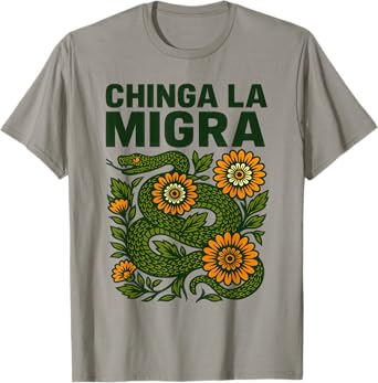 America Vintage Chinga La Migra Shirt For Men Women T-Shirt