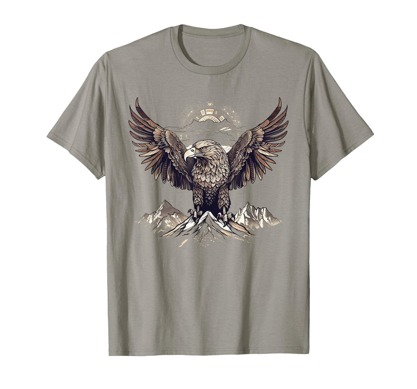 Eagle Artwork | Animal Bird Motif Eagle T-Shirt
