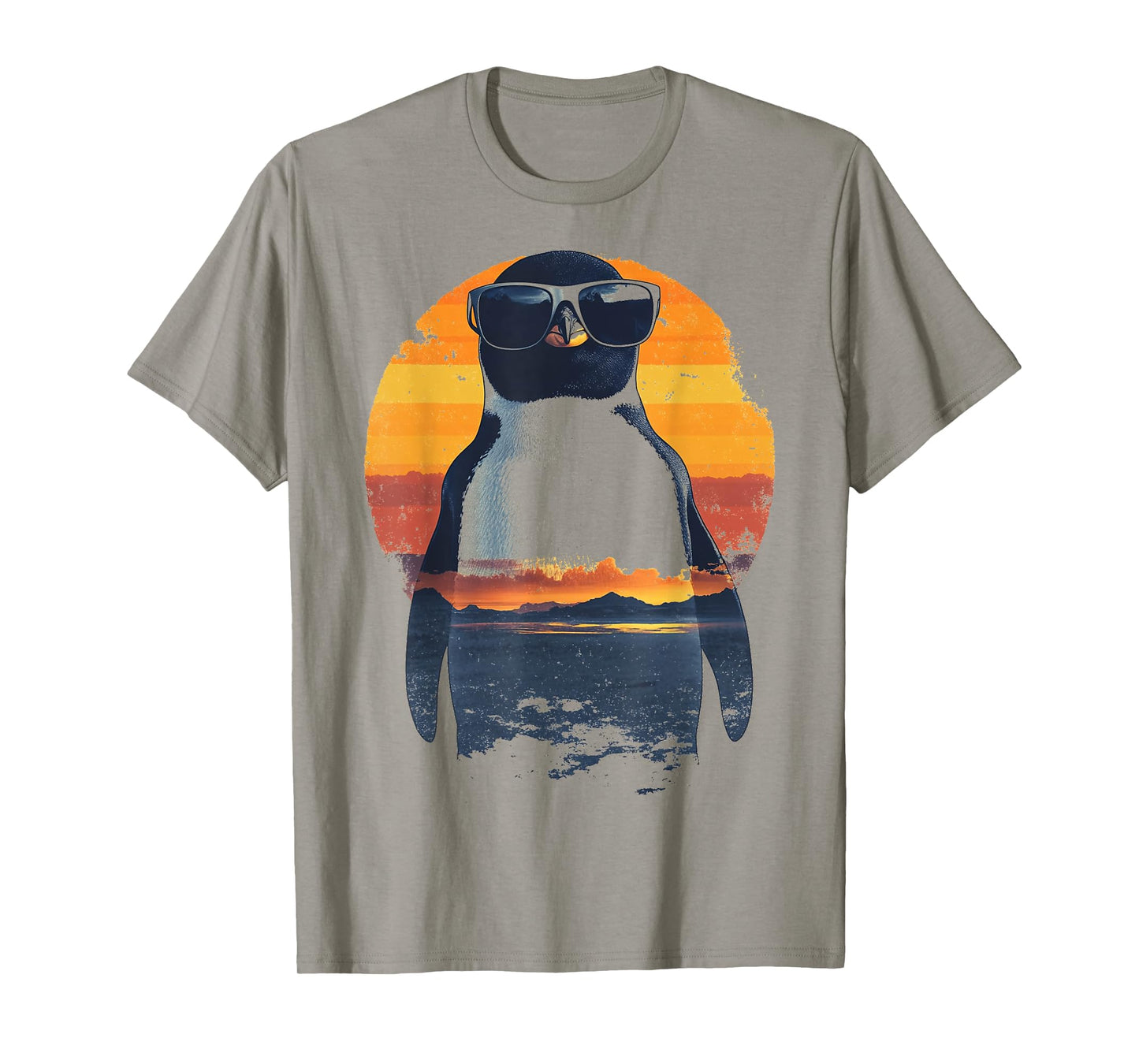 Hawaiian Penguin with Sunglasses T-Shirt