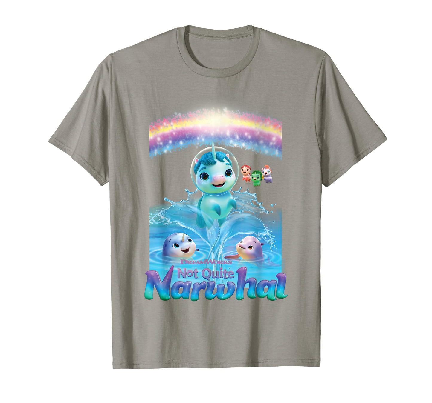 DreamWorks Not Quite Narwhal Jumping T-Shirt