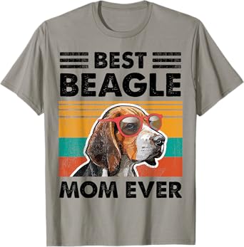 Best Beagle Mom Ever Dog Sunglasses Mother's Day T-Shirt