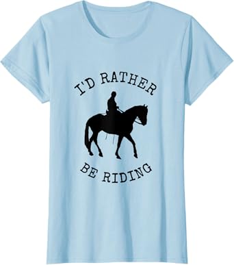 Horse Riding T Shirts for Girls T-Shirt
