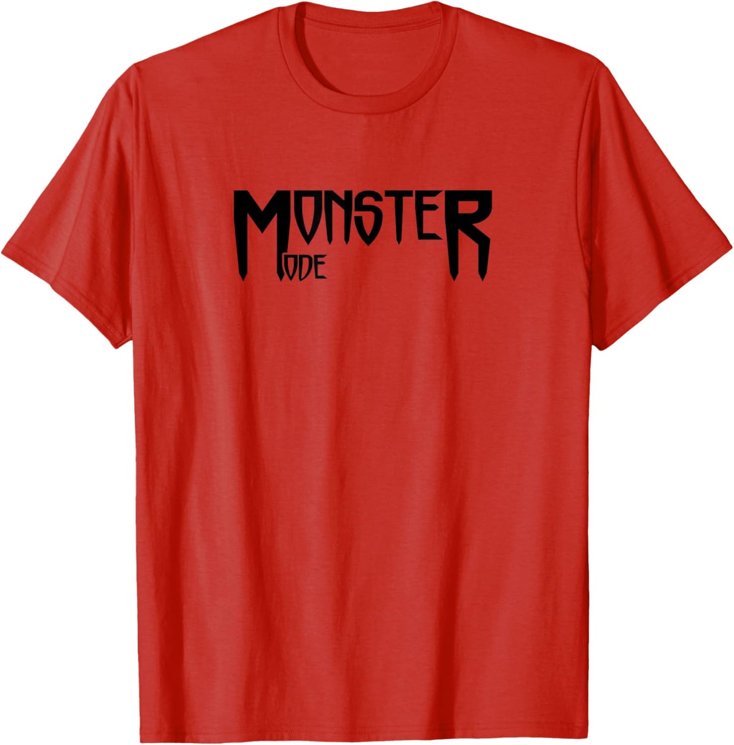 Mens MONSTER MODE - Gym Fitness Workout Motivation Design E459 T-Shirt