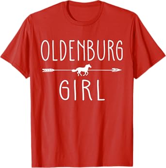 Oldenburg Horse Girl Shirt Gifts Horses Talk Derby To ME T-Shirt