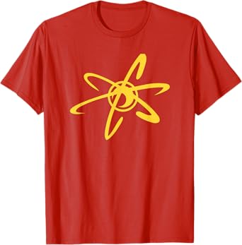 Jimmy Neutron Yellow Atom Cosplay Costume Cartoon T-Shirt