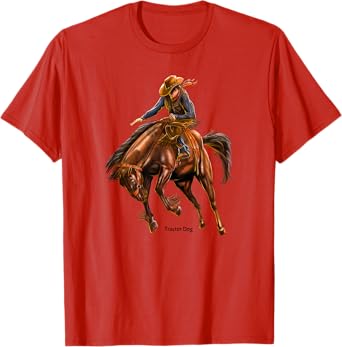Bucking Bronco Rodeo T-Shirt