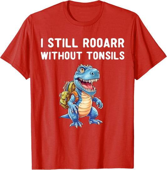 Boys Tonsil Removal Surgery Get Well Kids T-Shirt