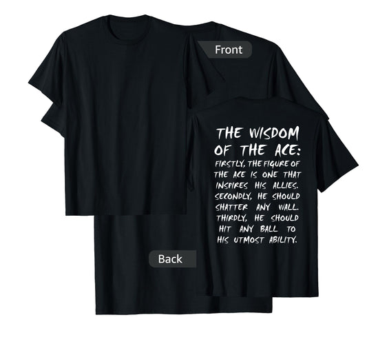 Ace Owl Volleyball Wisdom Anime Manga Cosplay T-Shirt
