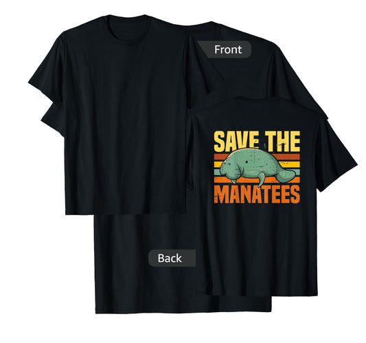 Save the manatees shirt, Manatee t shirt gifts, Sea Cow Gift