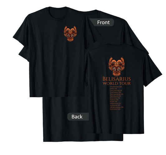Byzantine History - Belisarius World Tour - Eastern Rome T-Shirt