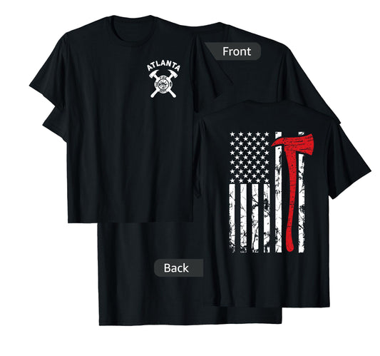 City Of Atlanta Fire Department Georgia Firefighter T-Shirt
