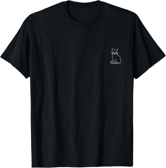 Cat Minimalism T-Shirt