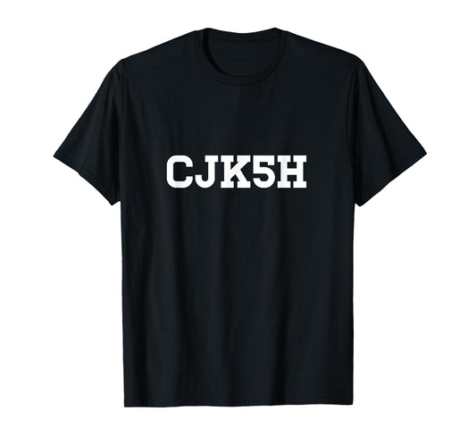 CJK5H funny CFB fan design T-Shirt