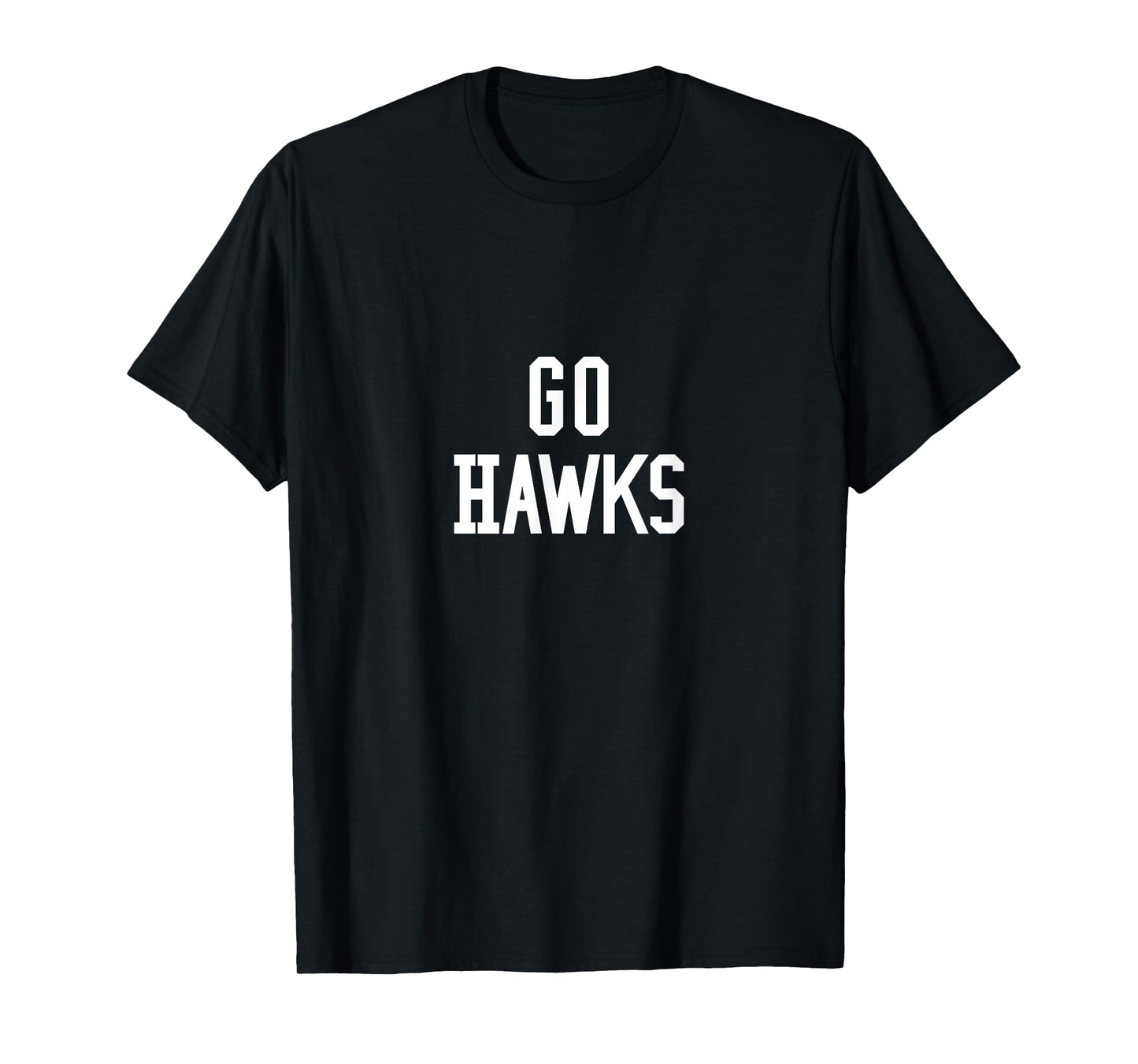 Go Hawks T-Shirt | High School T-Shirt