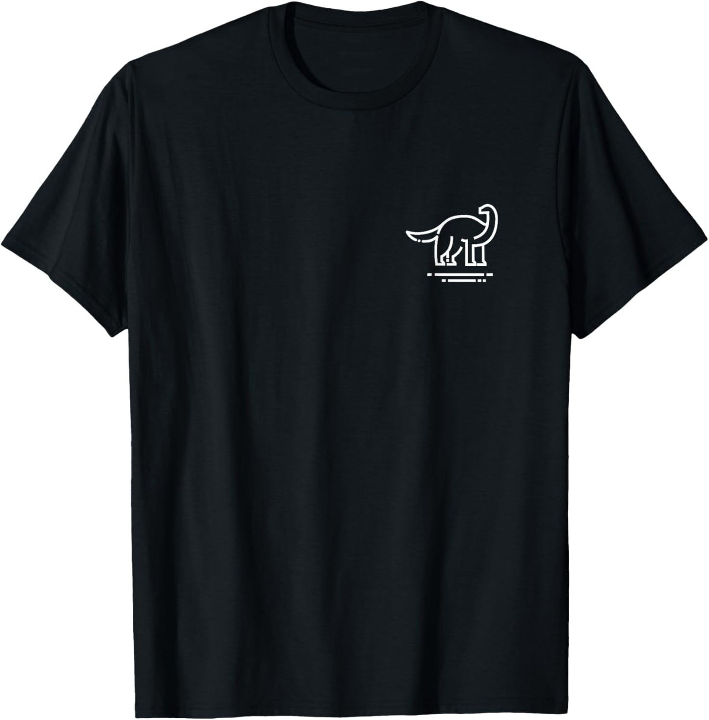 Brontosaurus T-Shirt For Men Women & Kids | Dinosaur Badge T-Shirt