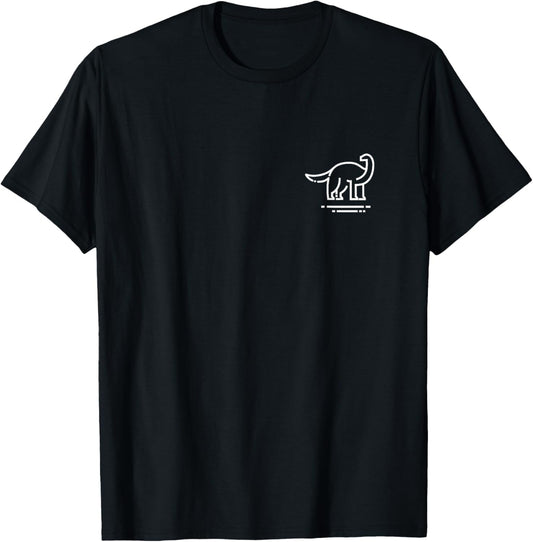 Brontosaurus T-Shirt For Men Women & Kids | Dinosaur Badge T-Shirt