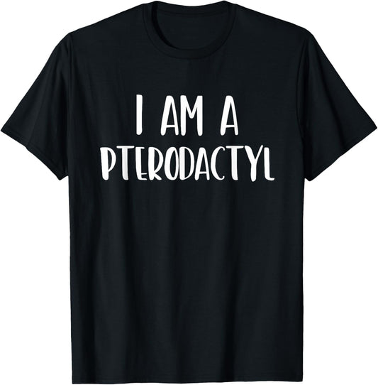 I Am Pterodactyl Costume Halloween I'm Lazy Easy Last Minute T-Shirt