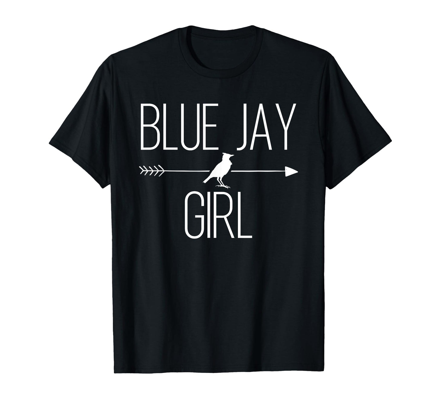 Blue Jay Girl Gift For Women Bird Animal Lover T-Shirt