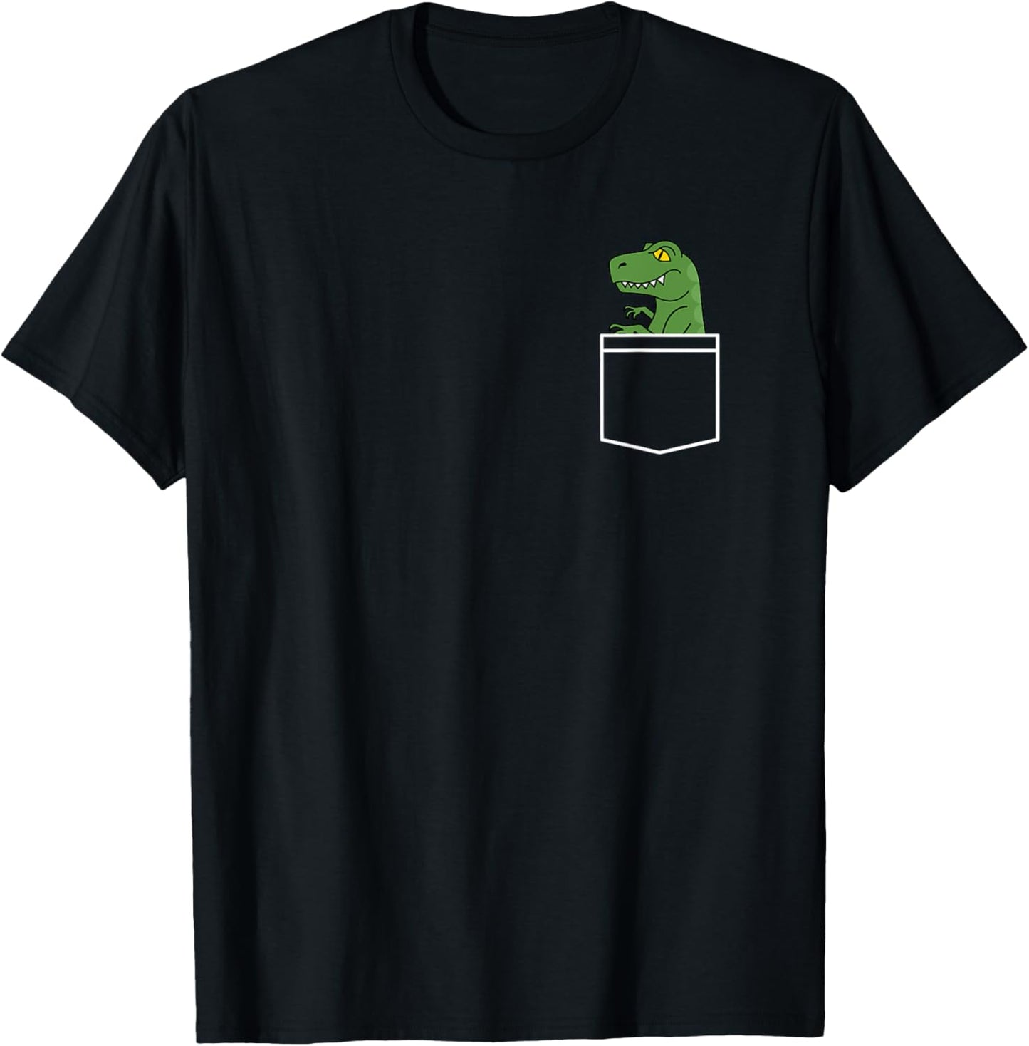Dinosaur - Minimalistic "Pocket Design" - Funny Dino Classic T-Shirt