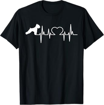 Schnauzer Standard Miniature & Giant-Schnauzer Dog T-Shirt for Men Women Kids