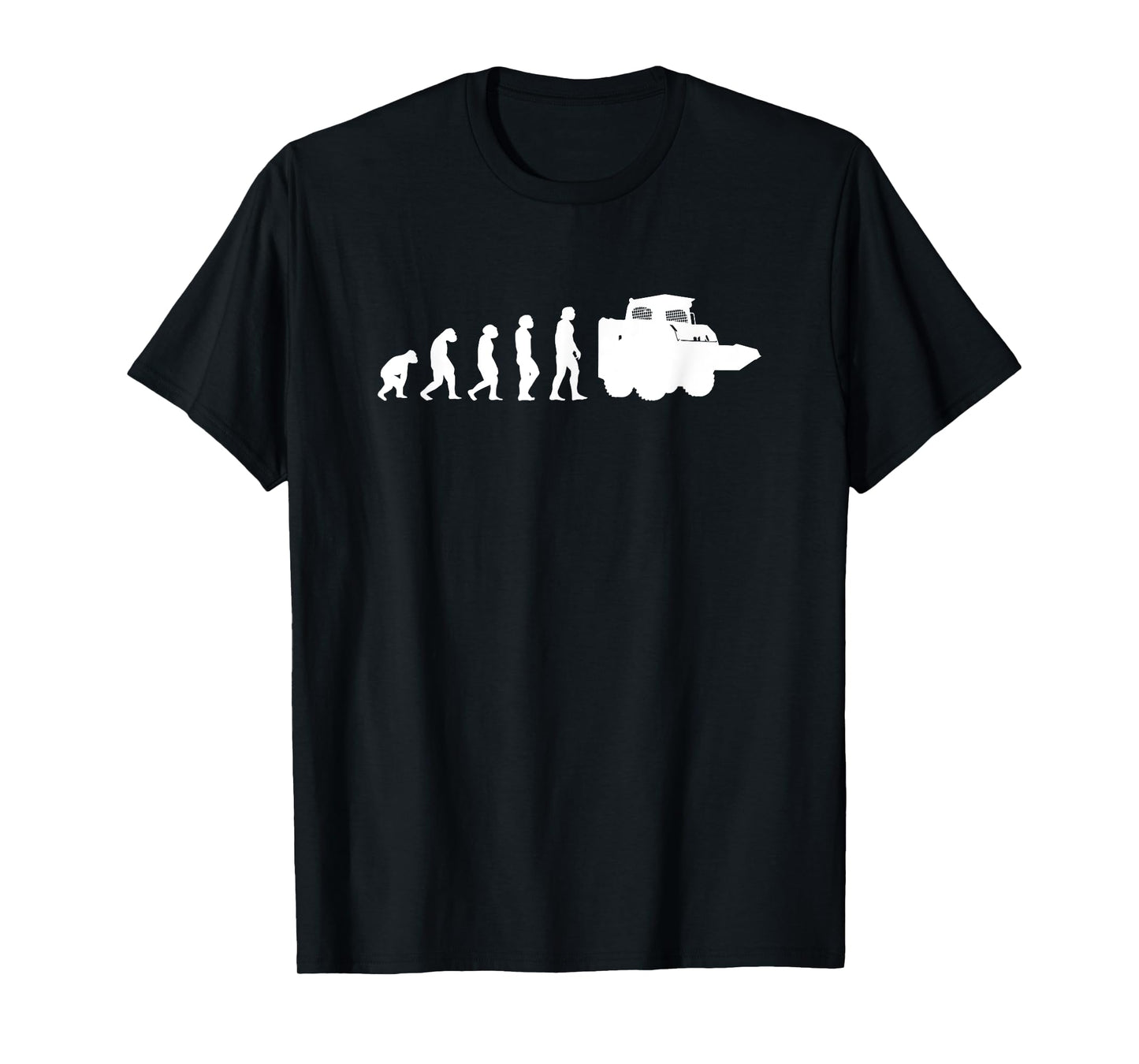 Skid Steer Loader Evolution Skid Steer Operator T-Shirt