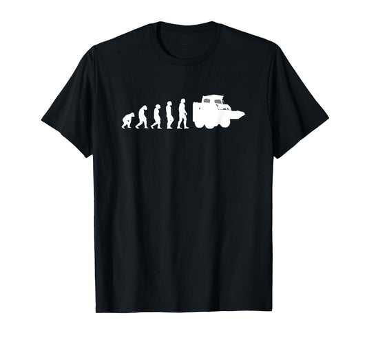 Skid Steer Loader Evolution Skid Steer Operator T-Shirt