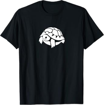 Cute Russian tortoise, stylized design for tortoise lovers T-Shirt