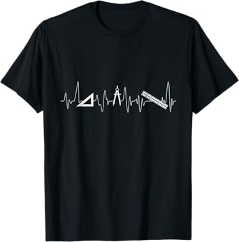 Architect T Shirt Architecture Tool Heartbeat Pulse T-Shirt