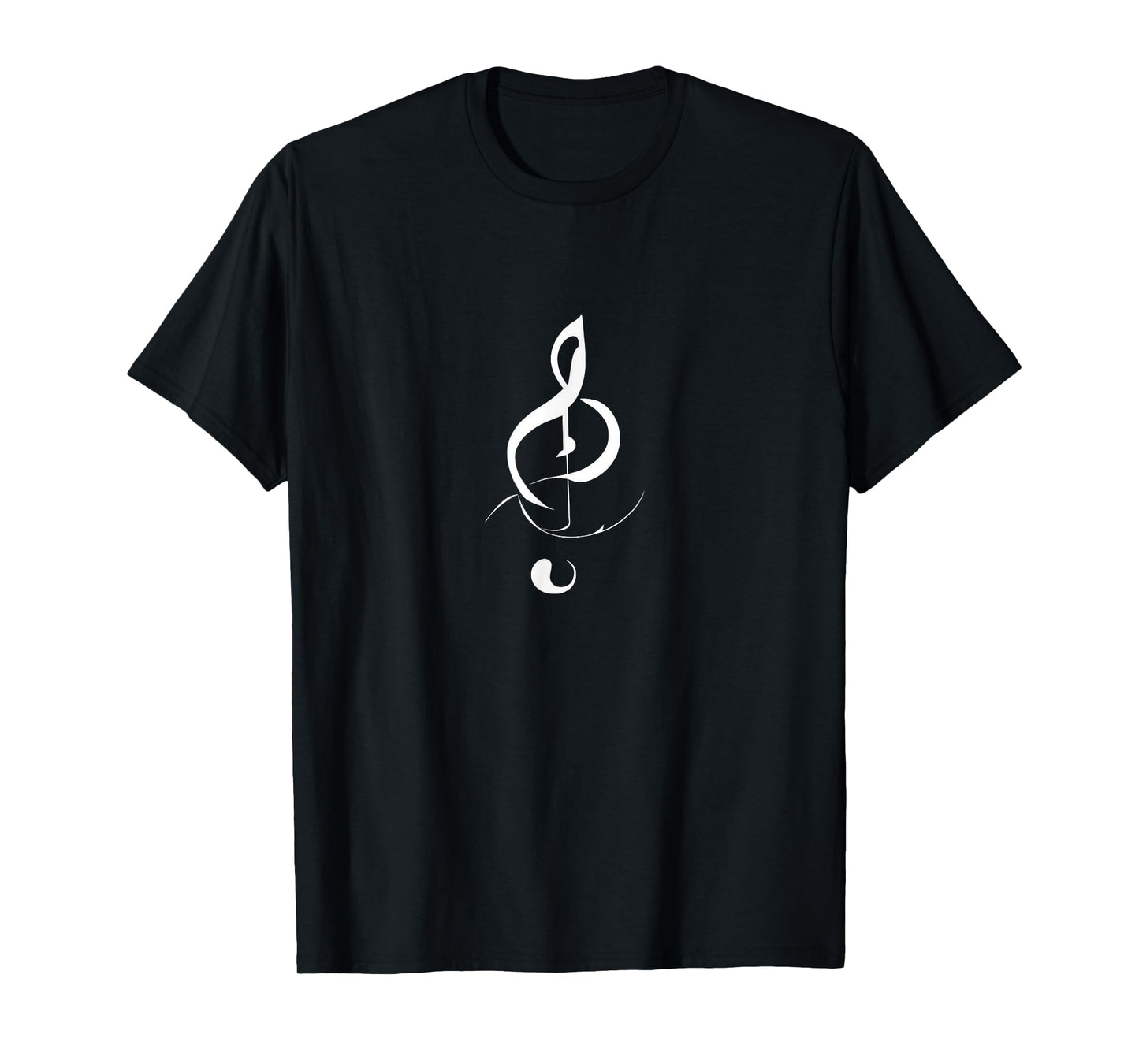 Minimalist Music Note: Elegant Melody Theme for Music Lovers T-Shirt