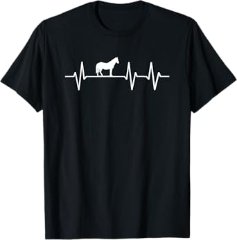 Horse Riding - Frequency Of Heartbeat T-Shirt