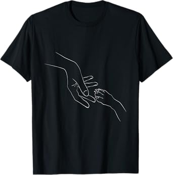 Paw Human Hand Dog Lovers Dog Owners T-Shirt