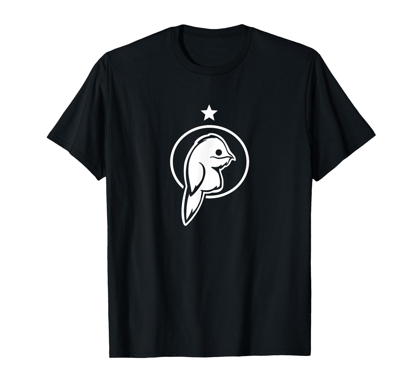 Urutau, cute and weird bird. Stylized art for Potoo lovers T-Shirt