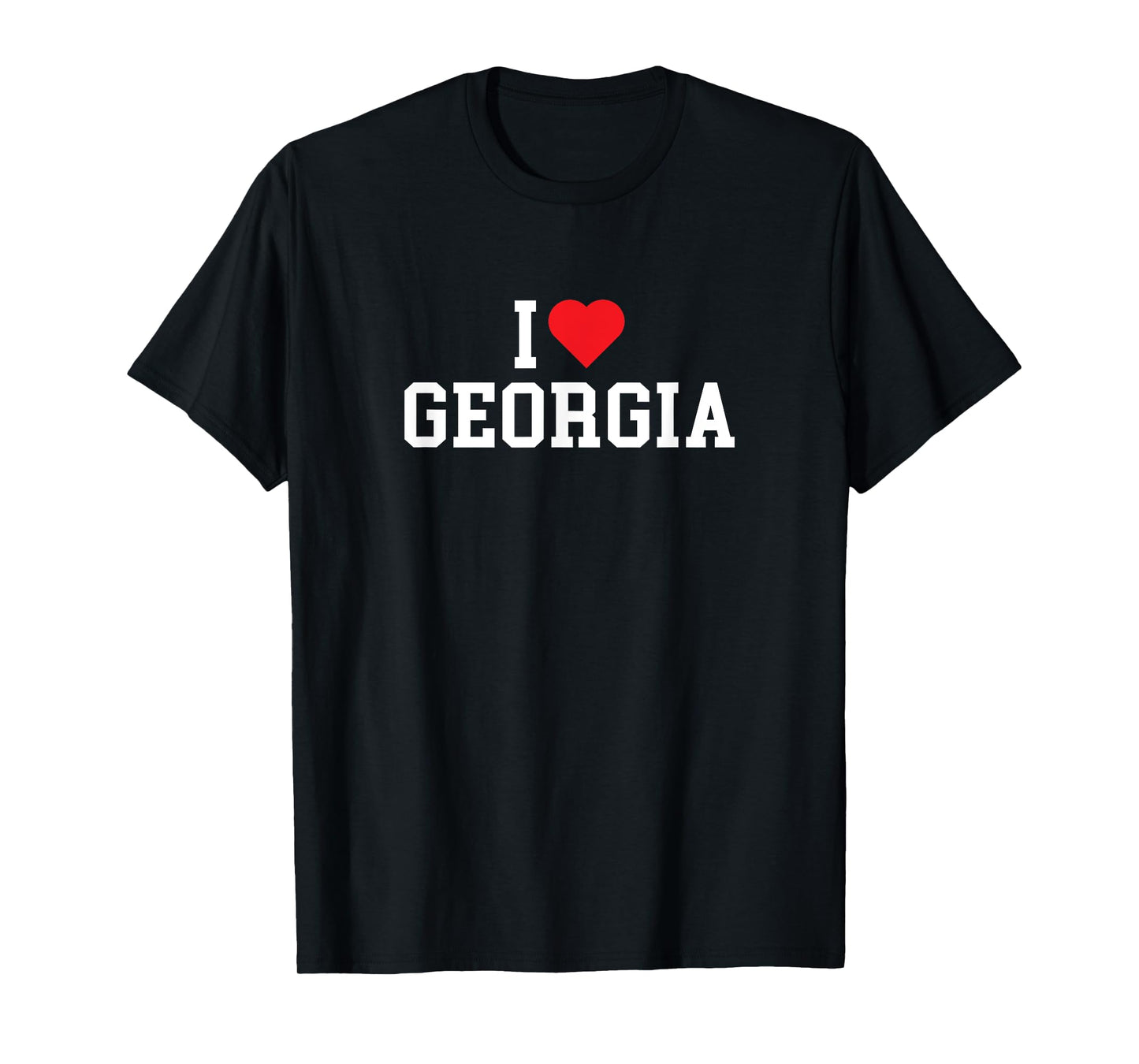I Love Georgia - GA - Throwback Design - Classic T-Shirt