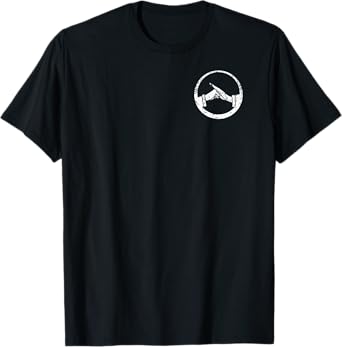 Kung Fu Salute Minimalist White T-Shirt