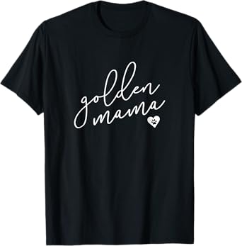 Golden Retriever Mom Shirt Dog Mom Tshirt Gifts T-Shirt for Men Women Kids