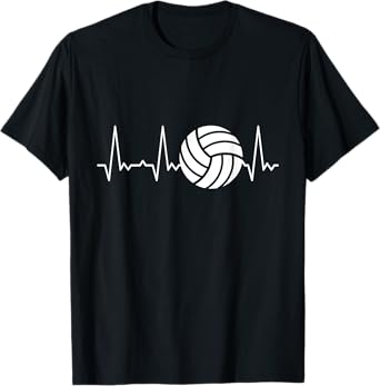 Heartbeat Volleyball T-Shirt