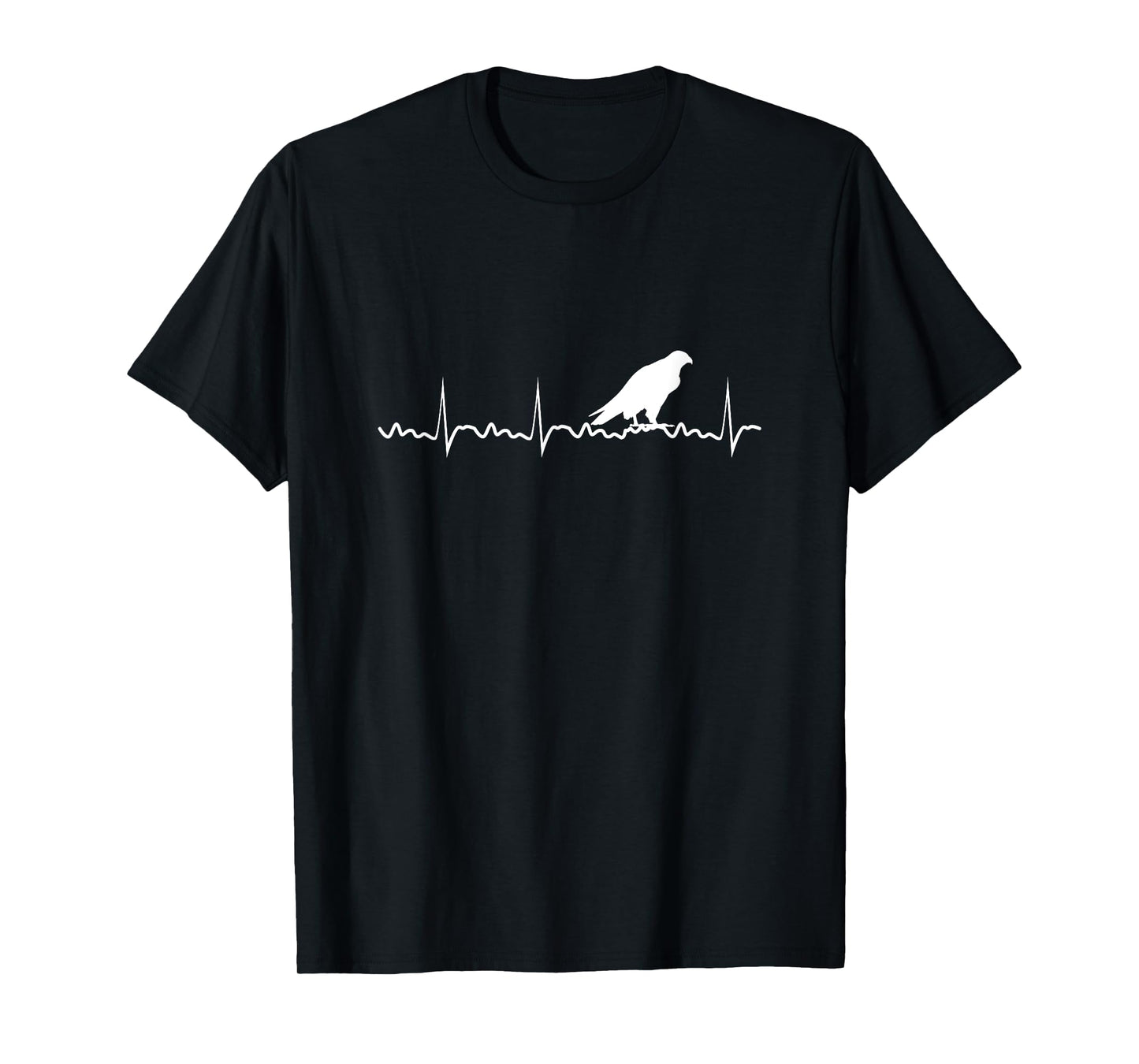 Peregrine Falcon Heartbeat Bird Falcon Animal T-Shirt
