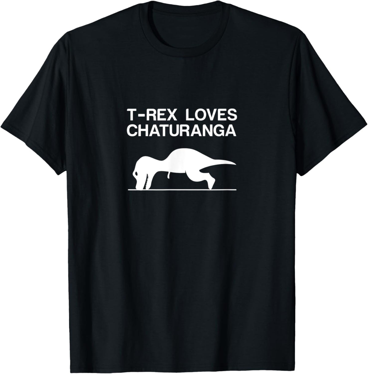 T-Rex Loves Chaturanga Yoga Dinosaur Tyrannosaurus Rex Gifts T-Shirt